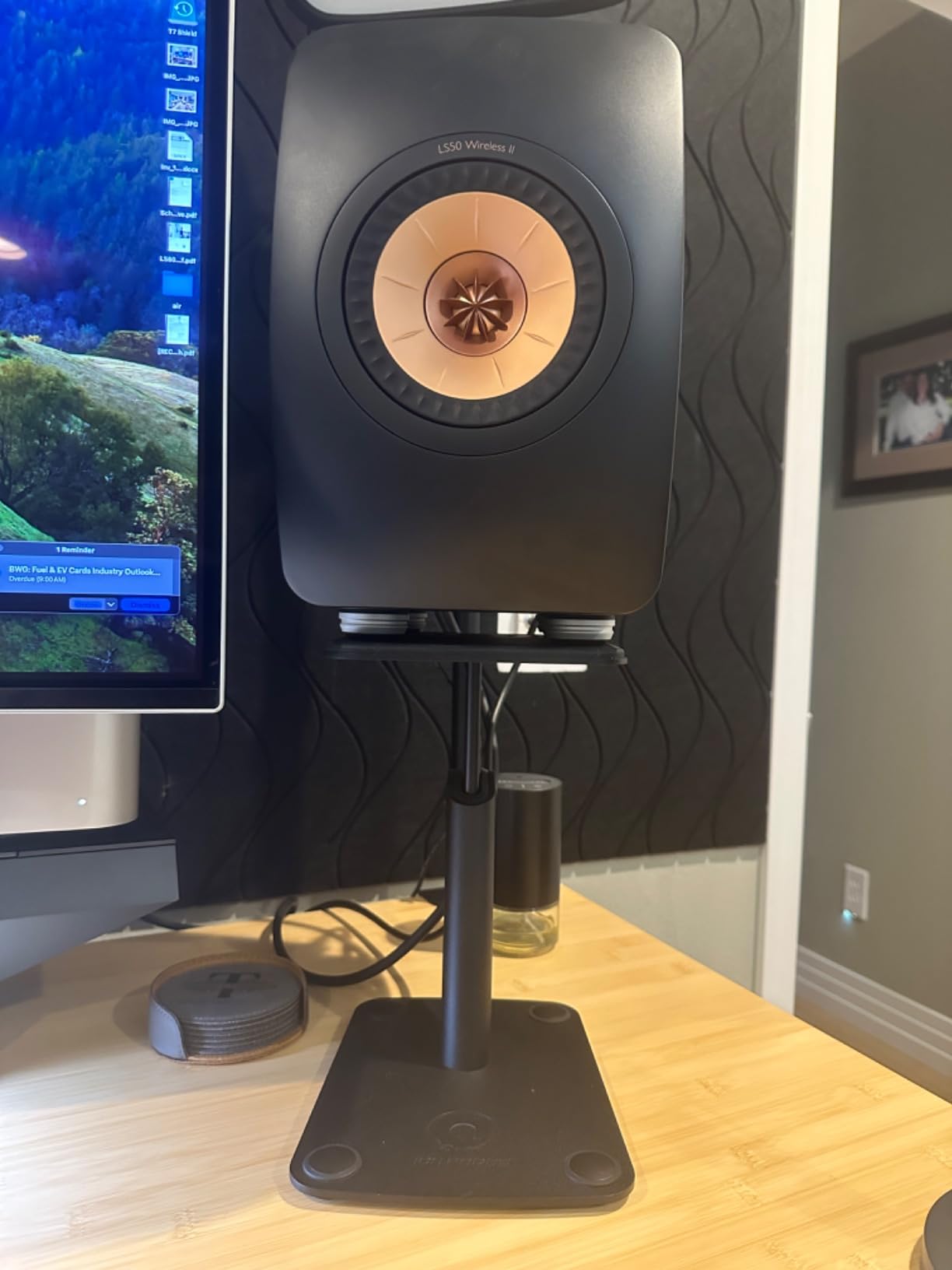 KEF LS50 Wireless II Active Bookshelf Speakers (Pair, Carbon Black) - Powered HiFi Wireless Speaker System with HDMI, AirPlay 2 & Streaming customer photo 1