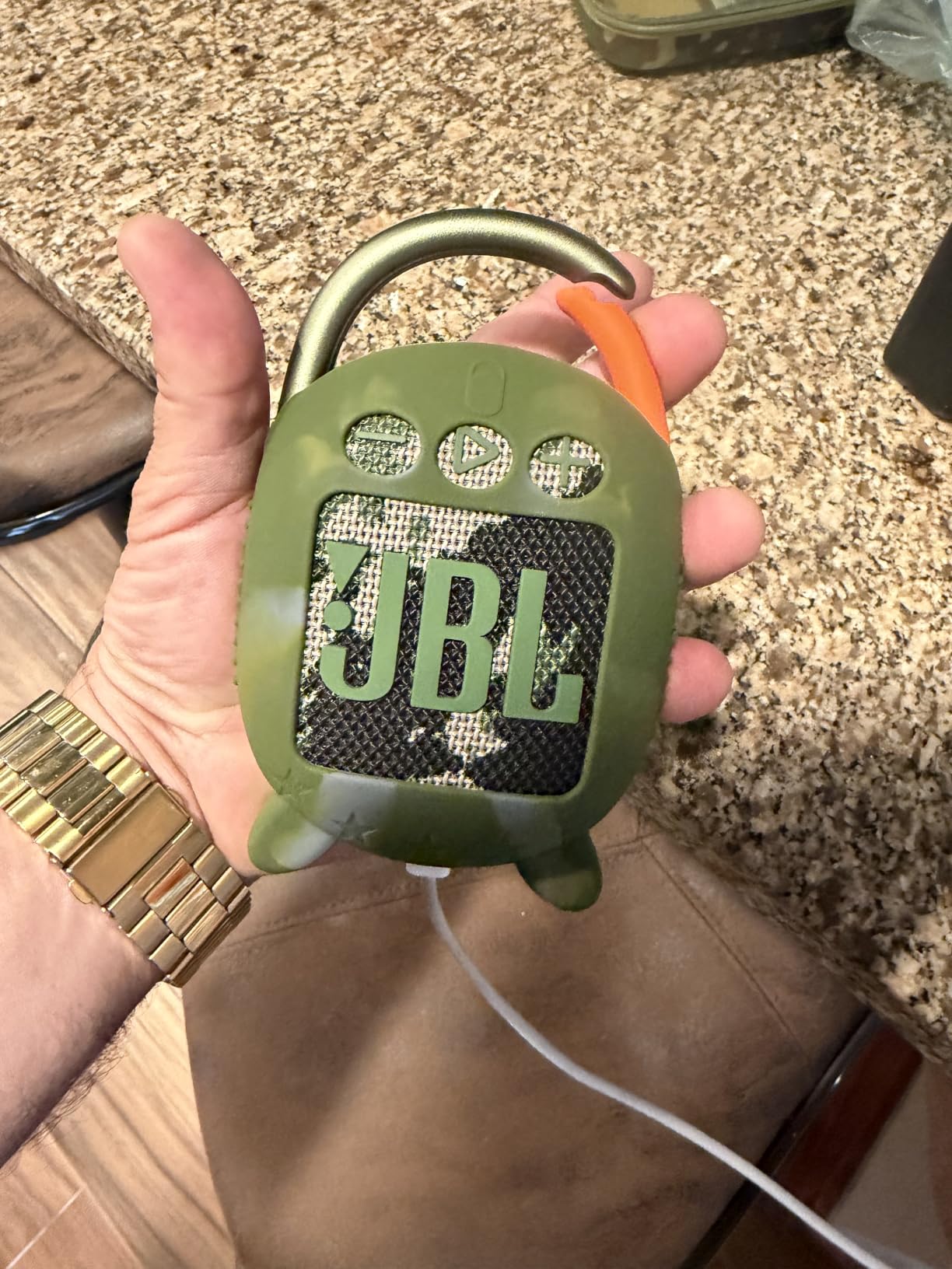 JBL Clip 4, Teal - Portable Bluetooth 5.1 Speaker - Up to 10 Hours of Play - Waterproof & Dust Resistant - Includes Noise & Echo-Canceling Speakerphone customer photo 1