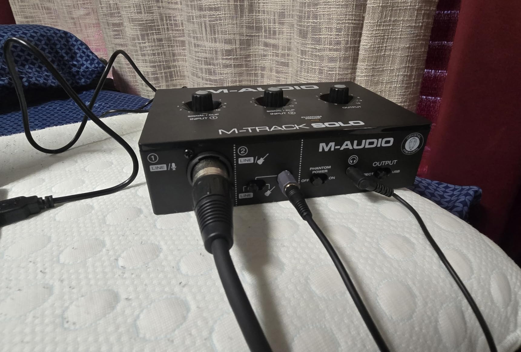 M-AUDIO M-Track Solo USB Audio Interface customer photo 2
