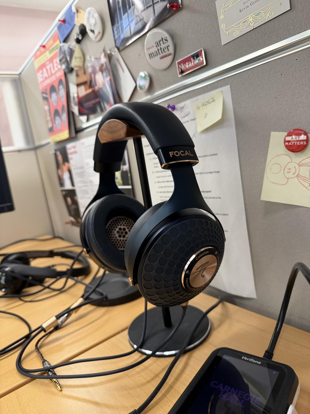 Focal CELESTEE Closed Back Over Ear Headphones (Navy Blue) customer photo 1