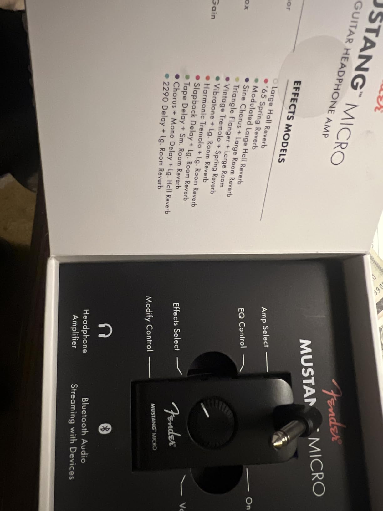 Fender Mustang Micro Headphone Amplifier, with 2-Year Warranty customer photo 2