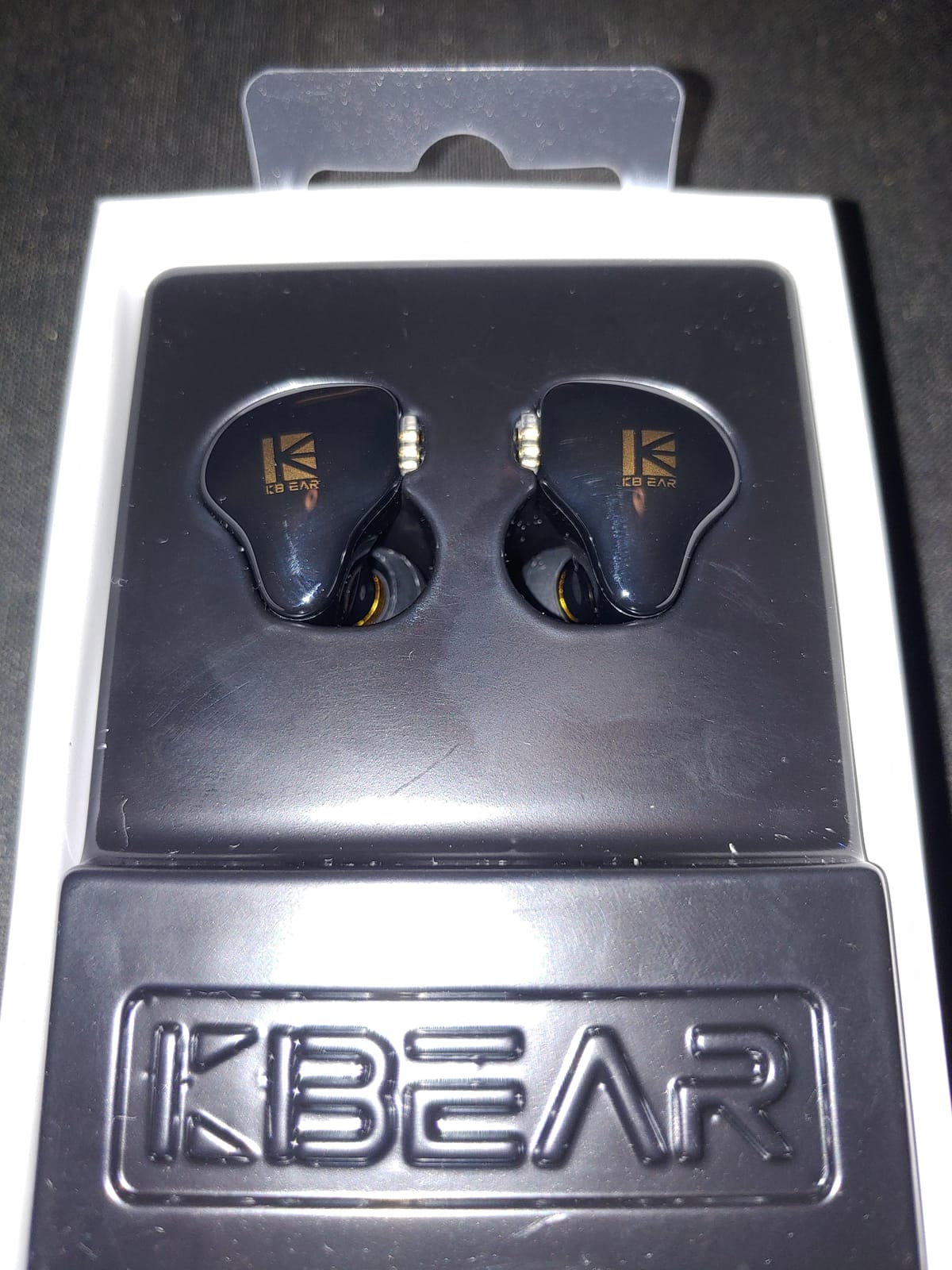 KBEAR KS1 Earphones in Ear Monitor Super Bass Wired Earbuds, Crystal Clear Sound IEM Headphones, High Resolution Noise Canceling Ear Monitors Headphone for Singers Musician Audifonos Auriculares customer photo 1
