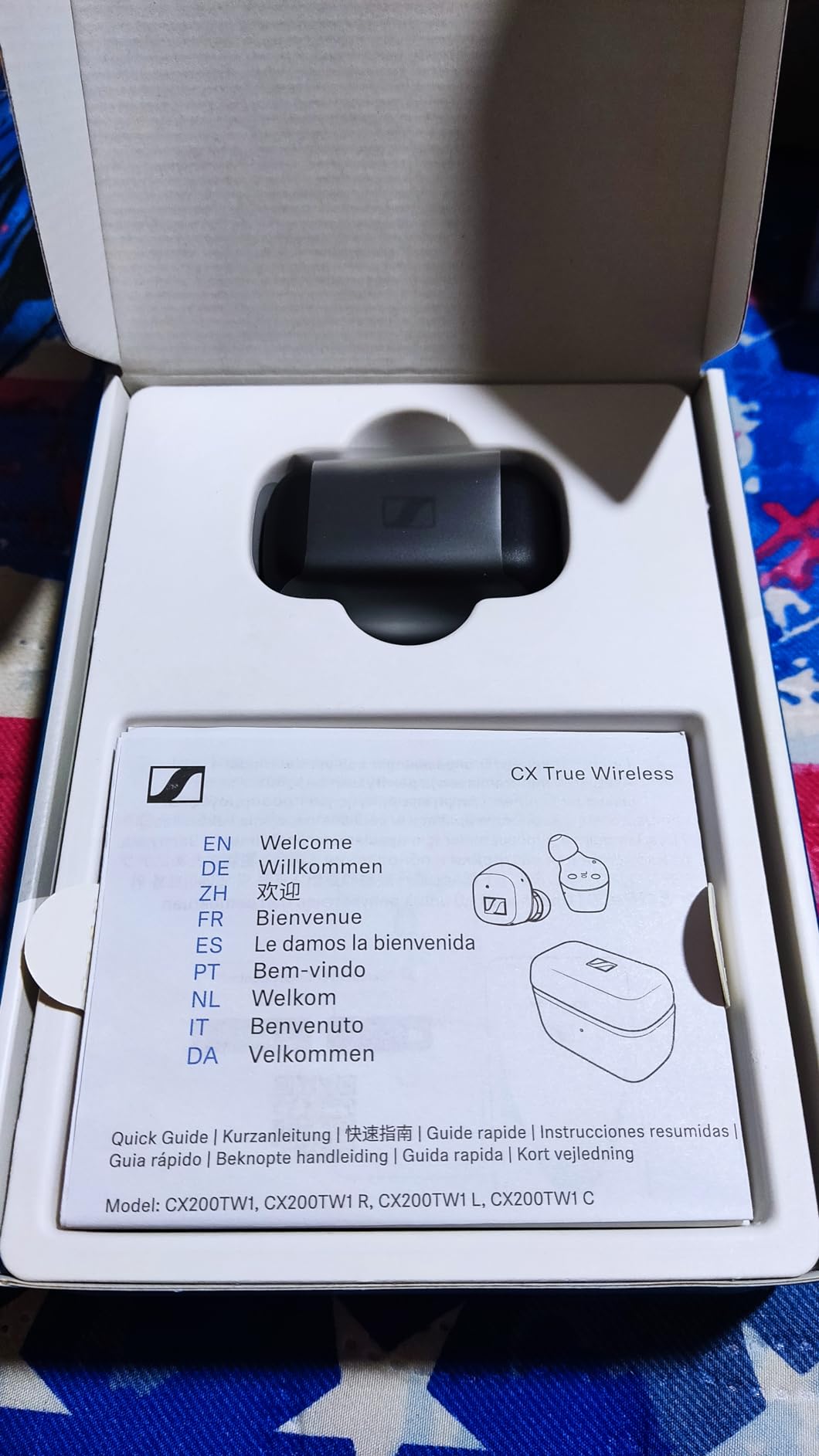 Sennheiser Consumer Audio CX True Wireless Earbuds - Bluetooth In-Ear Headphones for Music and Calls with Passive Noise Cancellation, Touch Controls, Bass Boost, IPX4 and 27-hour Battery Life, White customer photo 2