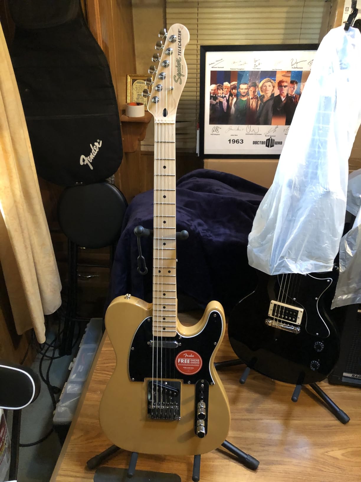 Squier Affinity Telecaster Electric Guitar, Butterscotch Blonde customer photo 2