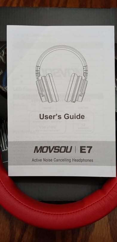 MOVSSOU Million Sold Classic E7 Active Noise Cancelling Headphones | Upgraded HD Sound, Wireless Bluetooth Headphones Over The Ear Unequals Comfort, Vivid Deep Bass, for Home Office Travel Gift customer photo 1