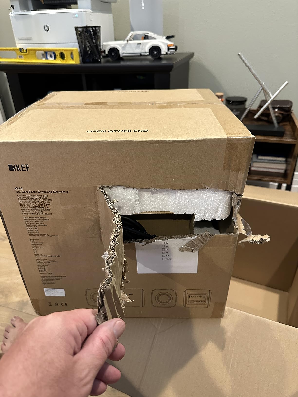 KEF KC62 Subwoofer (Black) customer photo 2