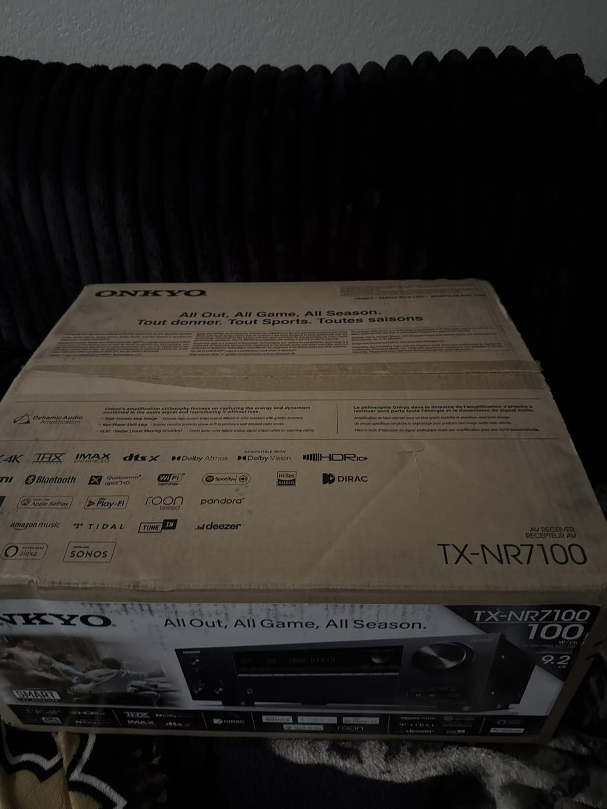 TX-NR7100 9.2-Channel THX Certified AV Receiver customer photo 1