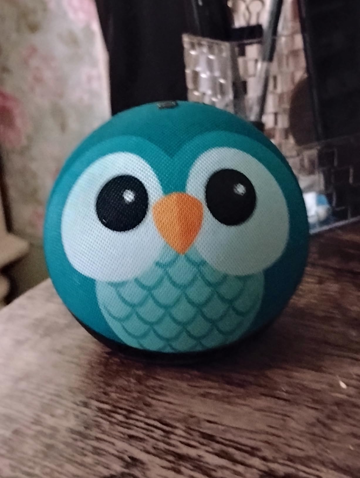 Echo Dot Kids (newest model), Smart speaker to enjoy age-appropriate audiobooks, sleep routines and Alexa+ experiences to create and learn, Owl design customer photo 1