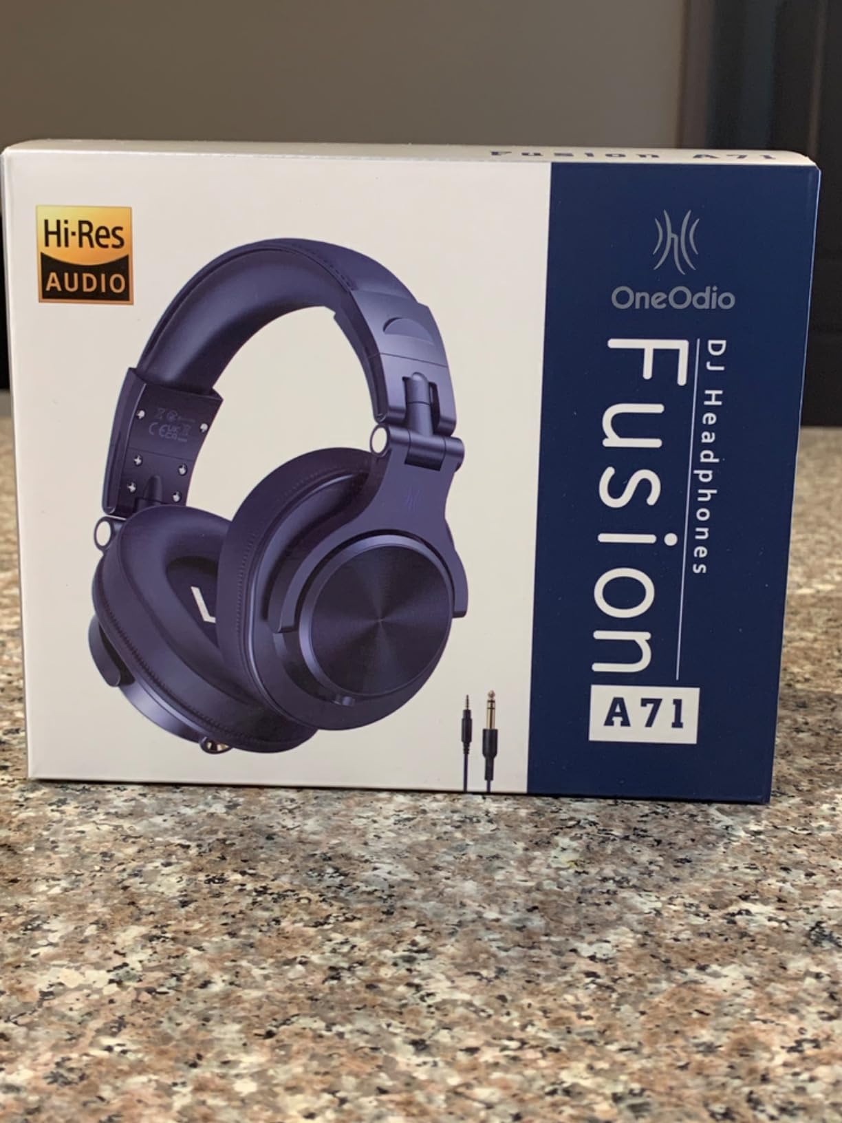 OneOdio A71 Hi-Res Wired Over-Ear Studio Headphones for DJ, Mixing - Black | headphone for studio recording, monitoring and mixing, with foldable design, 3.5mm/6.35mm jacks connect to PC, computer, DJ customer photo 2