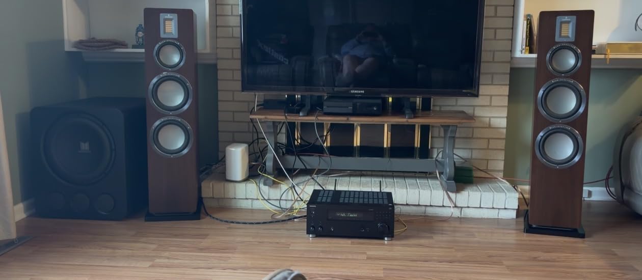 Monolith THX Ultra Certified 2000 Watt Powered Subwoofer - 13-Inch, Massive Output, Low Distortion, for Studio and Home Theater Systems, Black Ash Finish customer photo 1