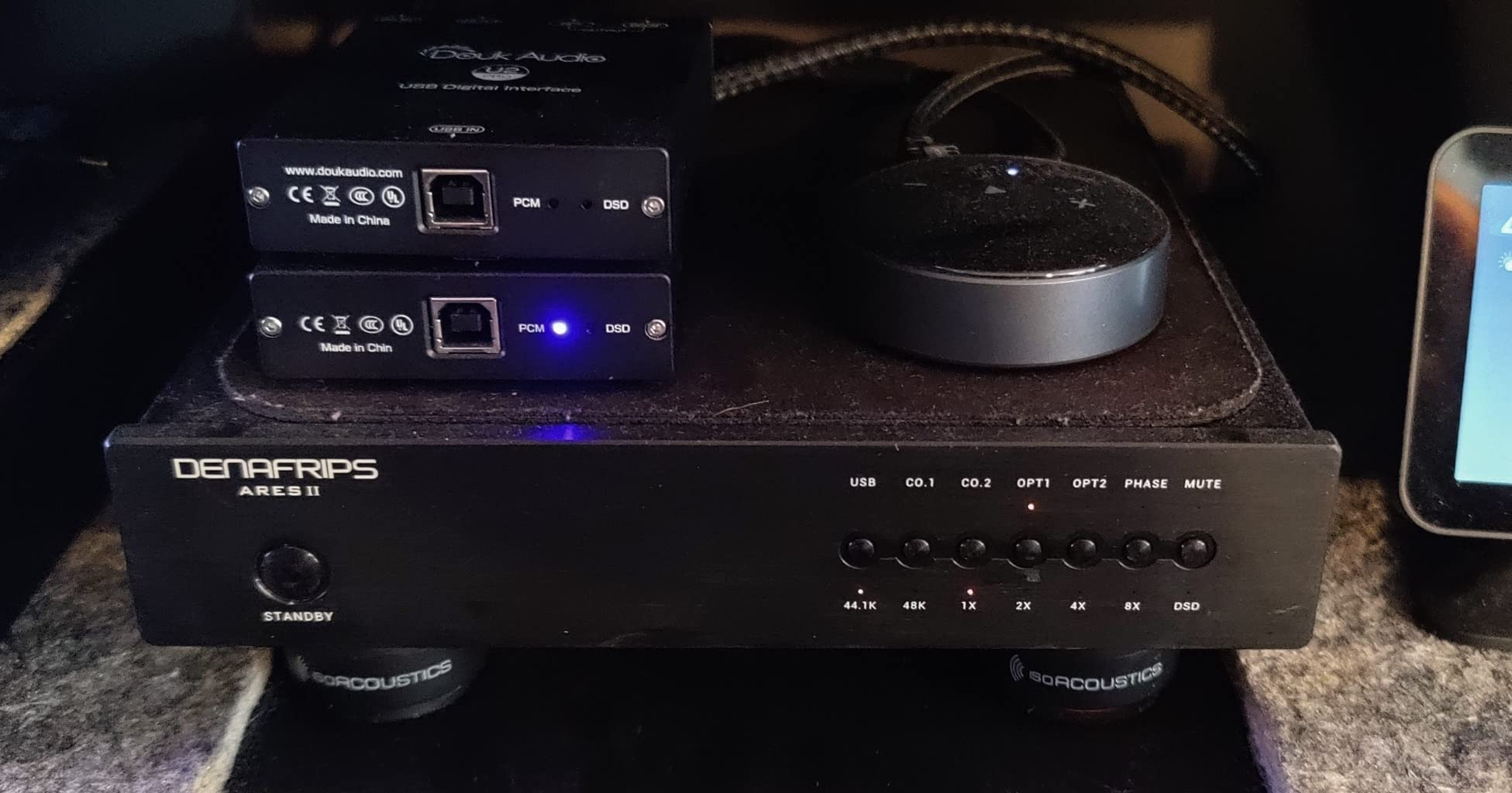 WiiM Mini Wi-Fi Music Streamer, AirPlay 2 & Hi-Res Audio for Your Stereo customer photo 2