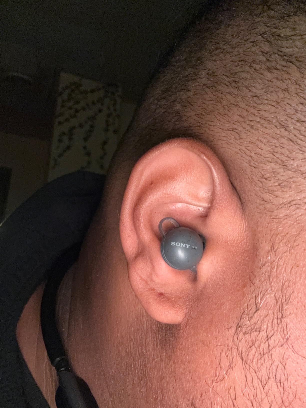 Sony LinkBuds Truly Wireless Earbud Headphones with an Open-Ring Design, Gray customer photo 2