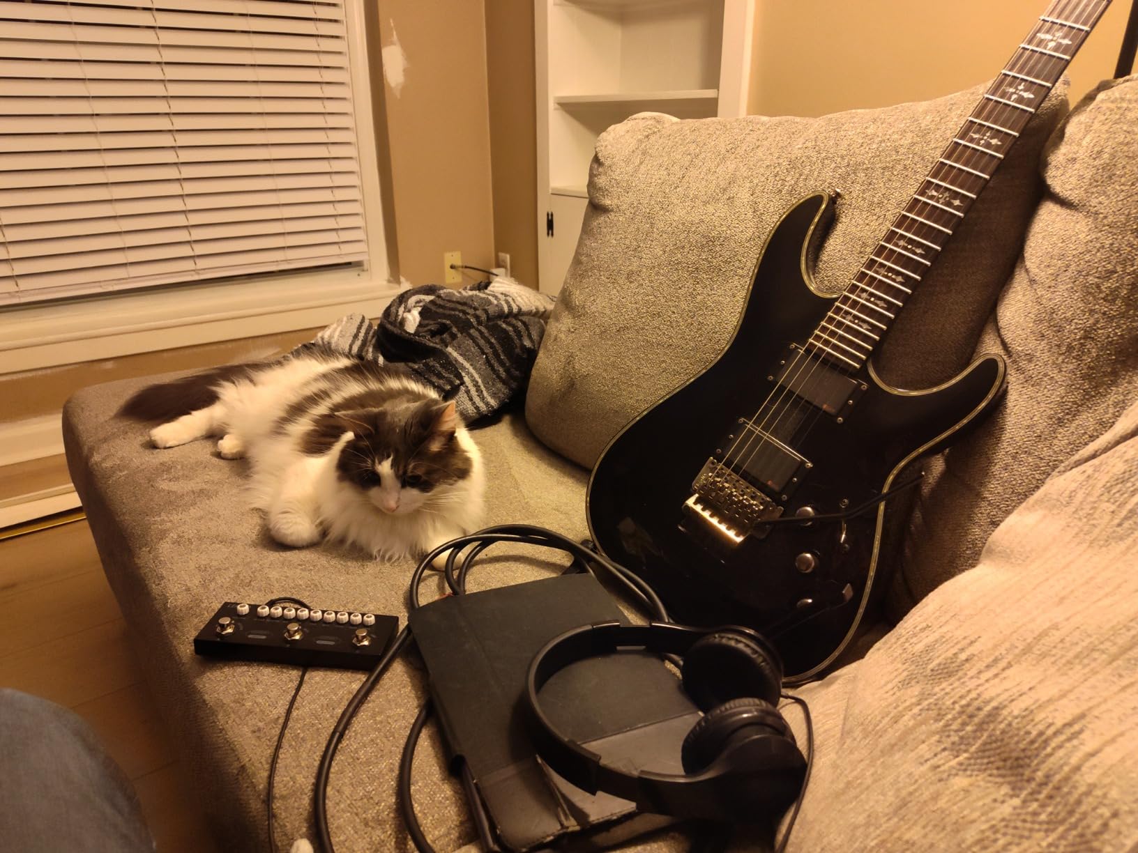 LEKATO Multi Effects Guitar Pedal with IR Loading 9 AMP Models, Delay Reverb Distortion Overdrive, Rechargeable, Bluetooth 5.0 customer photo 2