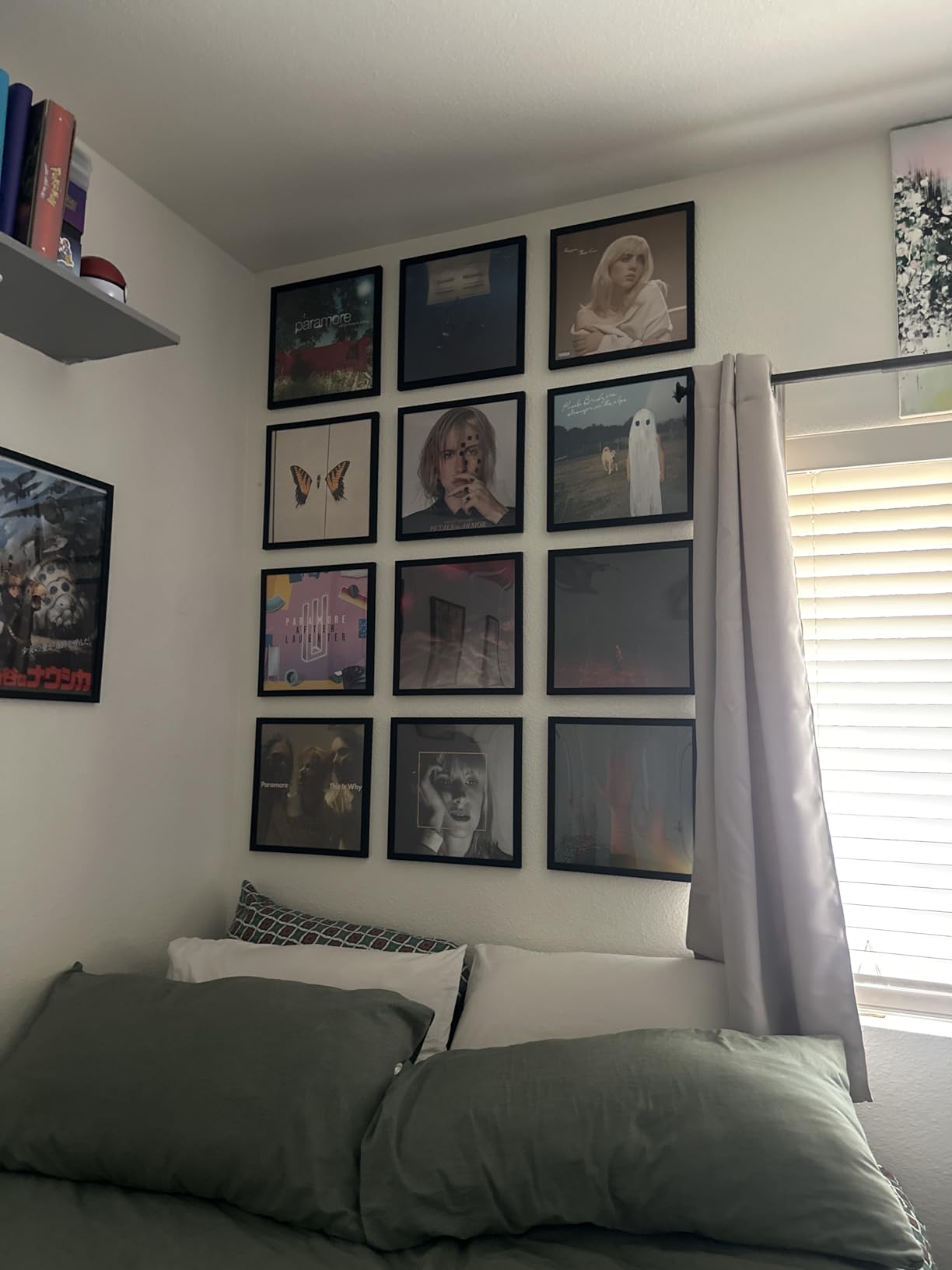 eletecpro Vinyl Record Frame, 12.5x12.5, Black, 4 Pack | Fits 12x12 LP and Album Cover, Easy Wall Mount, Acrylic Cover customer photo 2
