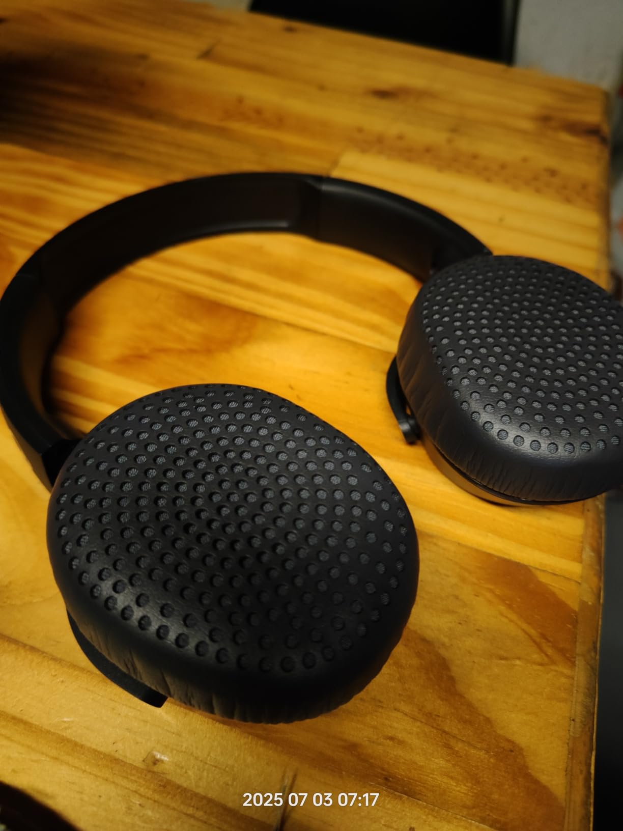 Riff Wireless 2 On-Ear Bluetooth Headphones - True Black | 34 Hours Battery, Foldable Lightweight Design, Convenient for Travel with Included 3.5mm AUX Cable, Microphone, Comfortable customer photo 2