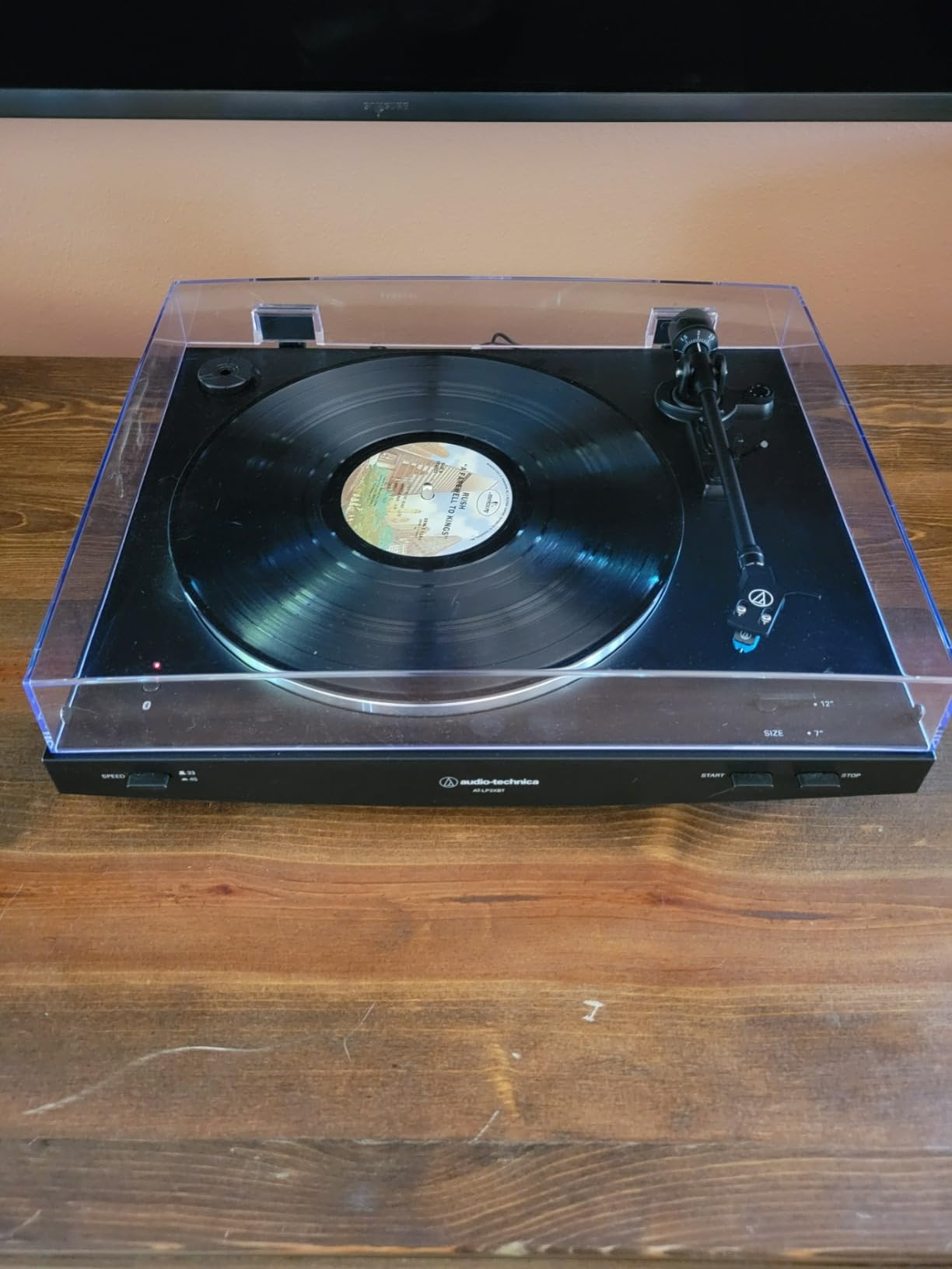 Audio-Technica Audio Technica AT-LP3XBT-WH Bluetooth Turntable Belt Drive Fully Automatic 33/45 (White) customer photo 2