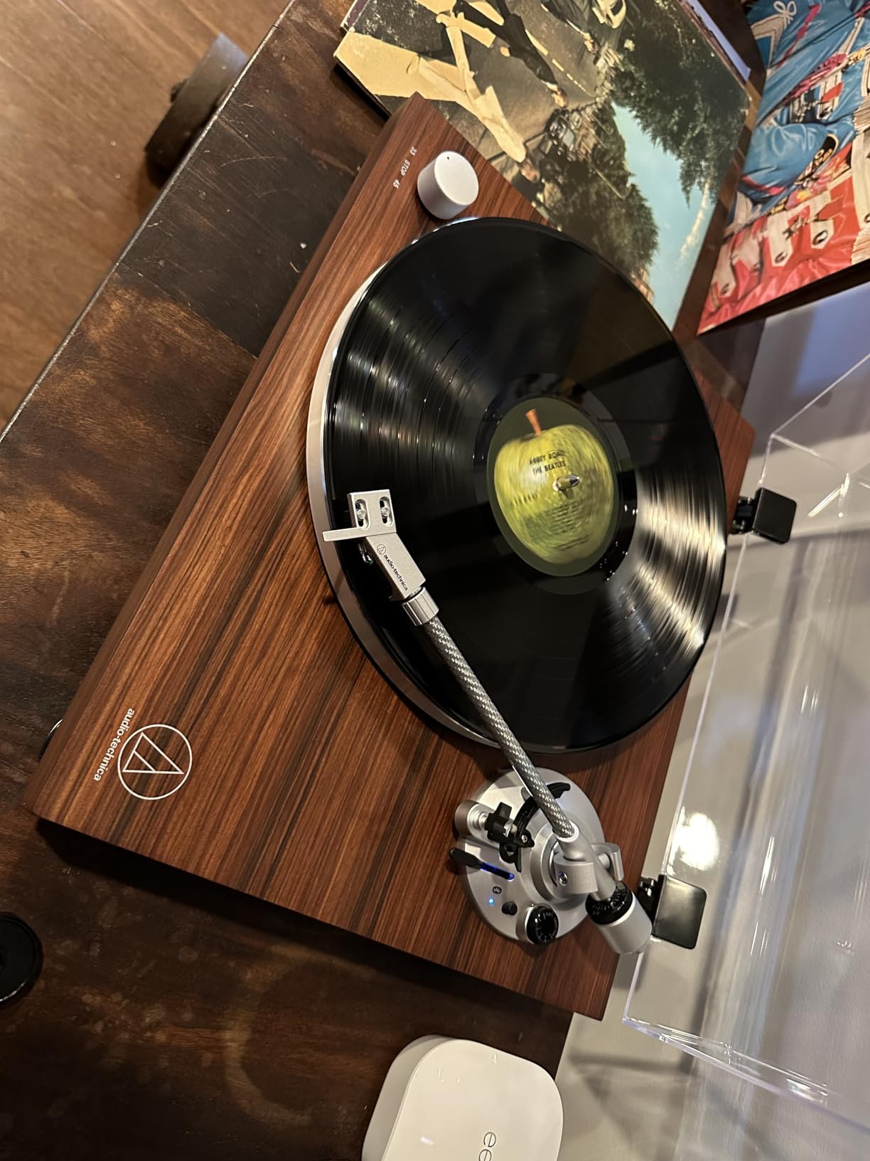 Audio-Technica AT-LPW50BT-RW Manual Belt-Drive Turntable, Rosewood customer photo 1