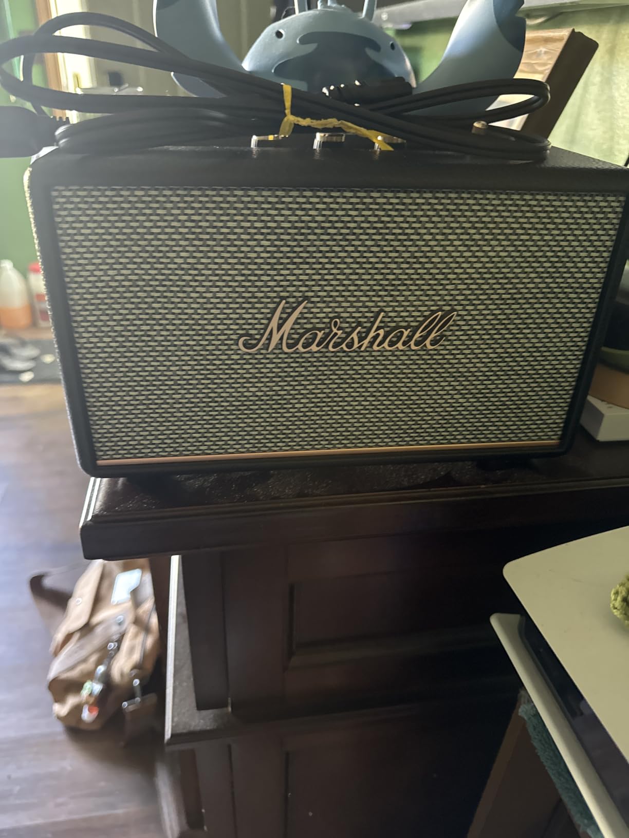Marshall Acton III Bluetooth Home Speaker - Loud Stereo Sound with Bass and Treble Controls, Cream customer photo 1