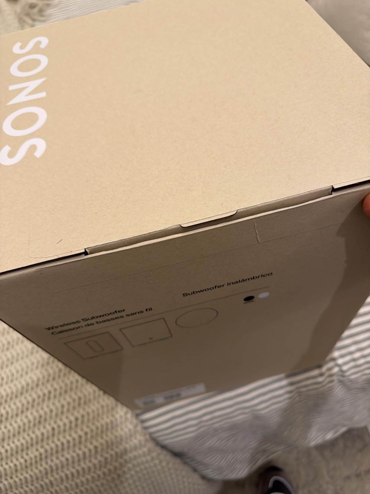 Sonos Sub Mini - Black - Compact Wireless Subwoofer customer photo 2