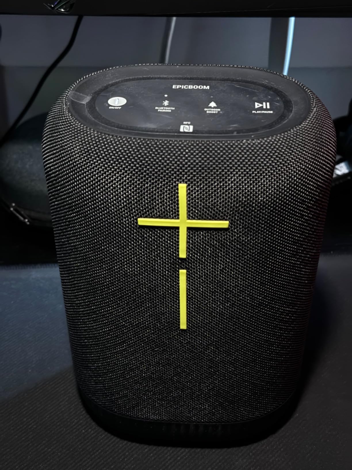 Ultimate Ears EPICBOOM, Portable Wireless Bluetooth Speaker, Big Bass and Immersive, 360-Degree Sound, Adaptive EQ, IP67 Waterproof, Floatable, 17 Hour Battery, 180 ft Range, USB C - Charcoal Black customer photo 1