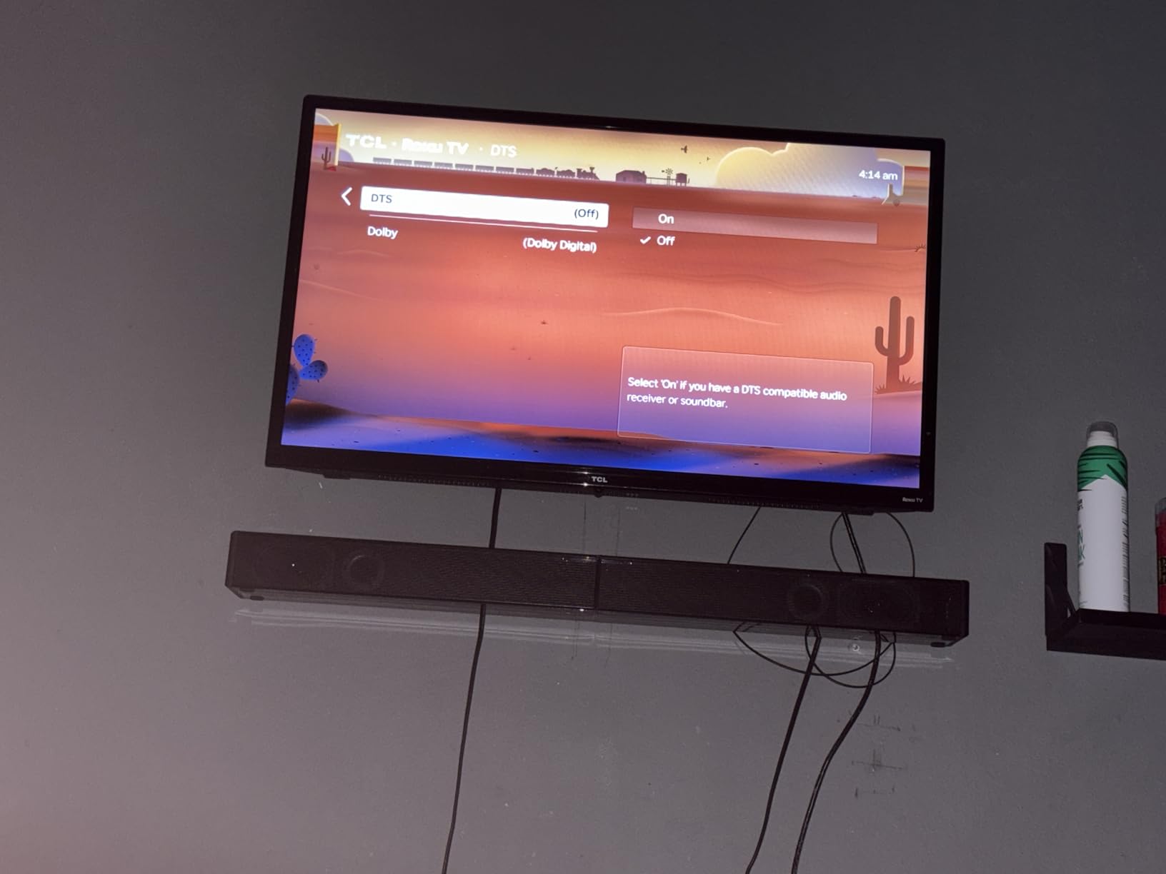 LARKSOUND Small Sound Bar for TV, PC and Gaming, 16 Inch Mini Soundbar customer photo 2