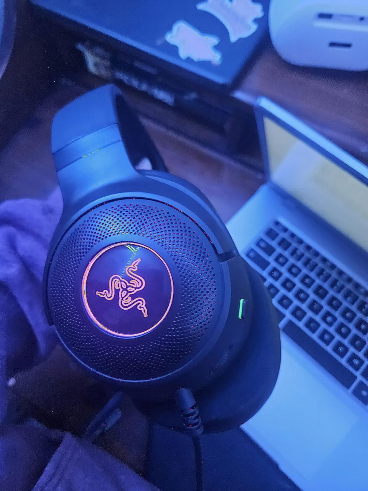 Razer Kraken V3 X Wired USB Gaming Headset, Lightweight, Black customer photo 1