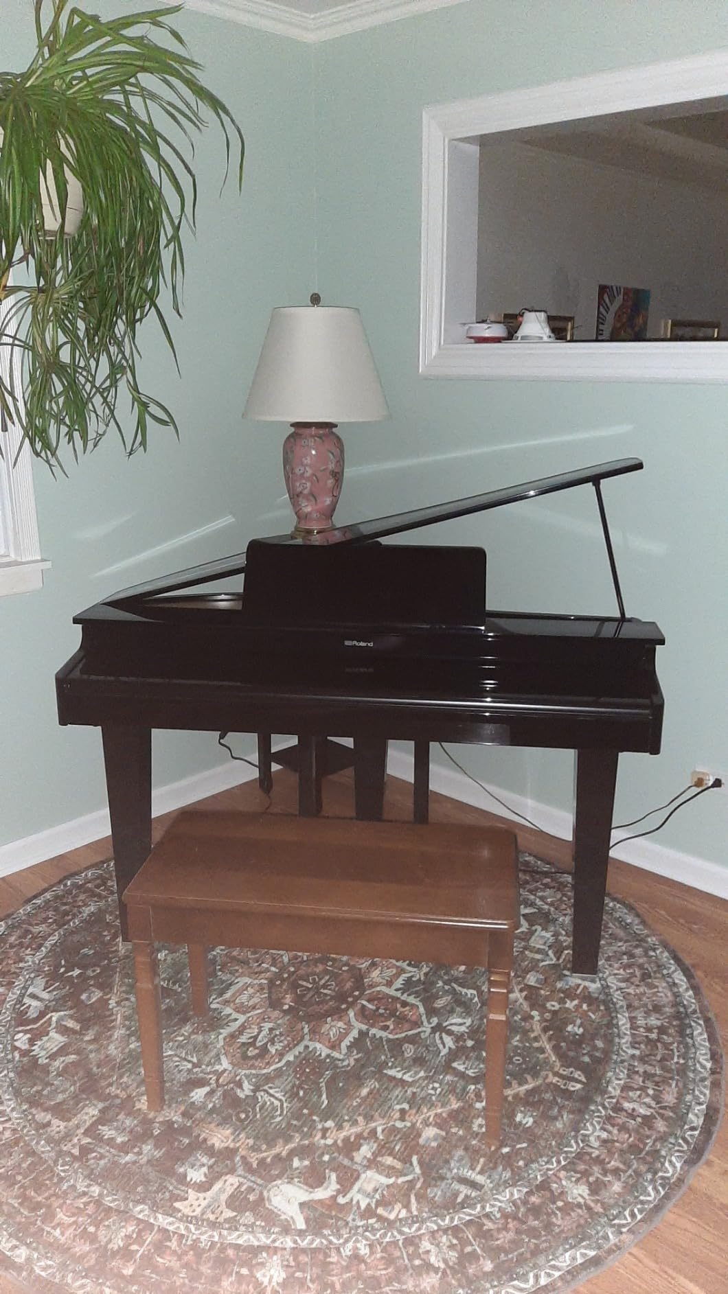 Roland GP-3 Digital Grand Piano with Low-Profile Grand Design, Premium Roland Piano Technologies, Authentic Tone and Touch, Immersive Sound, Onboard Bluetooth customer photo 1