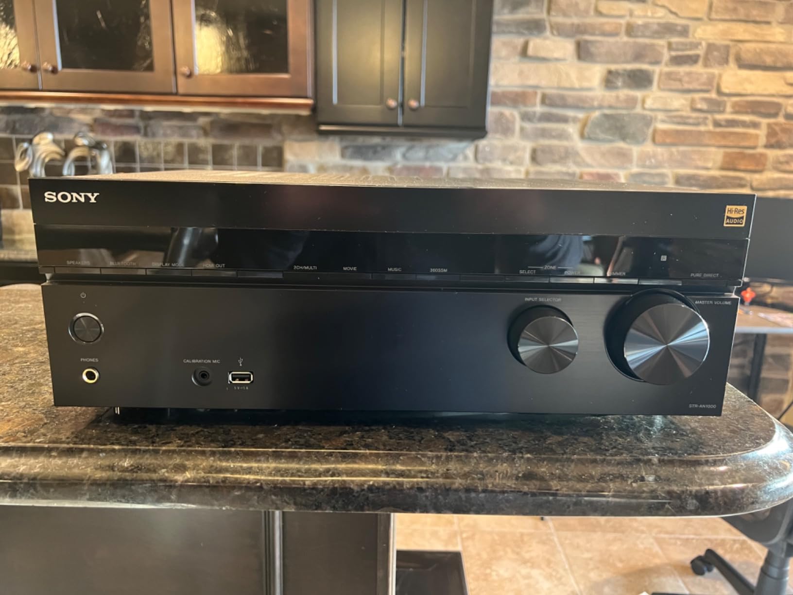 Sony STR-AN1000 7.2ch Home Theater 8K A/V Bluetooth Receiver customer photo 2