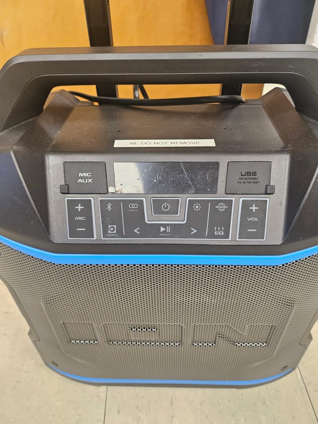 ION Block Rocker 120W Bluetooth Outdoor Speaker with Wheels customer photo 1