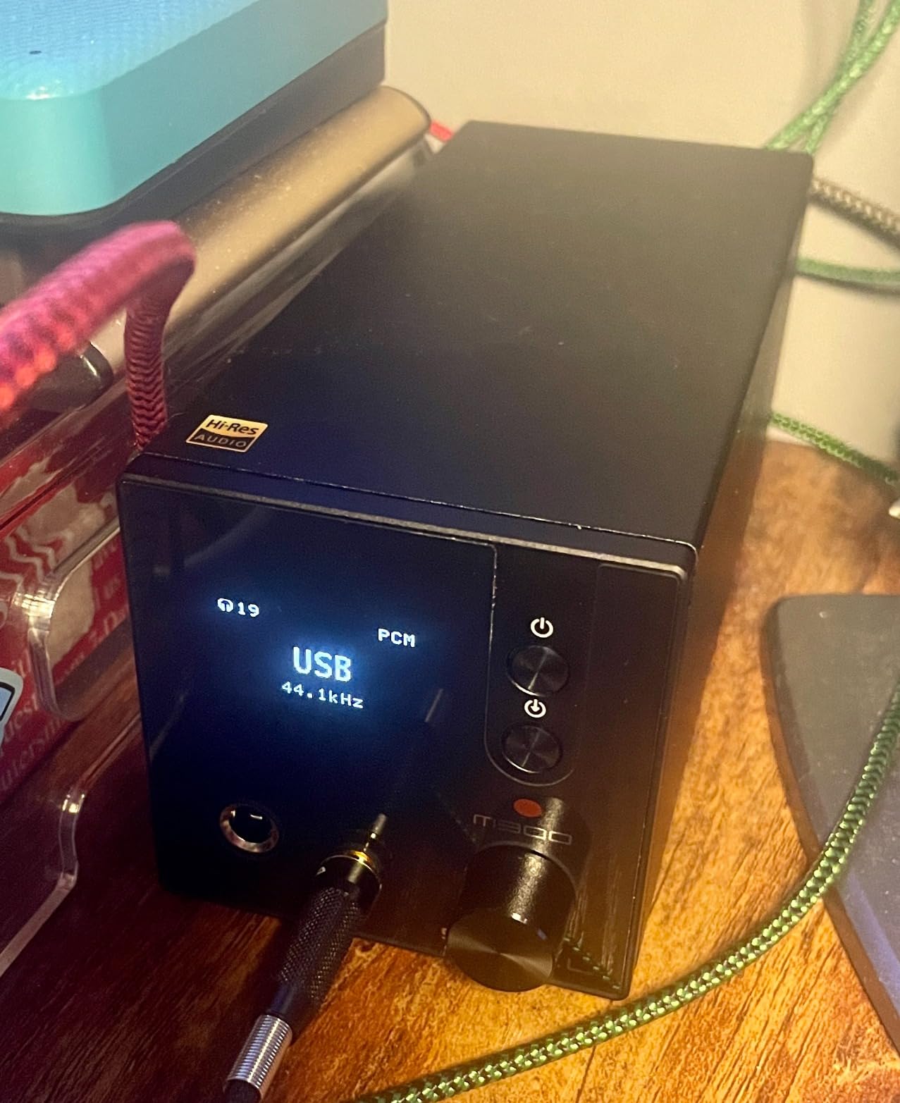 SMSL M300SE HiFi Headphone Amplifier, 2PCS of CS43131 MQA Audio DAC, USB/Optical/Coaxial/Bluetooth Input DSD MQA XMOS Balanced XLR Output THD+N 0.00013% with Remote Control customer photo 2