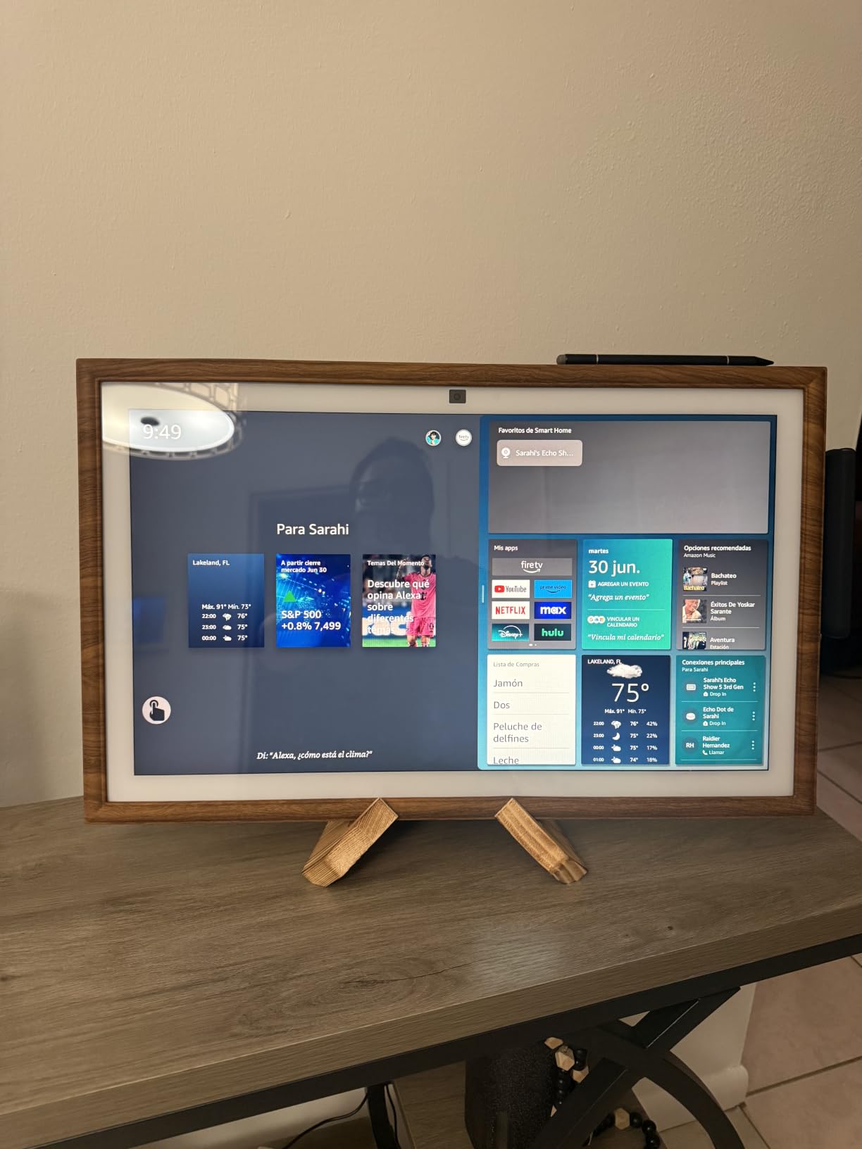 Amazon Echo Show 15 (newest model), Full HD 15.6