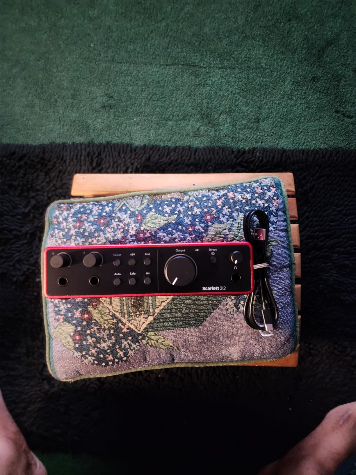 Focusrite Scarlett 2i2 4th Gen USB-C Audio Interface customer photo 1