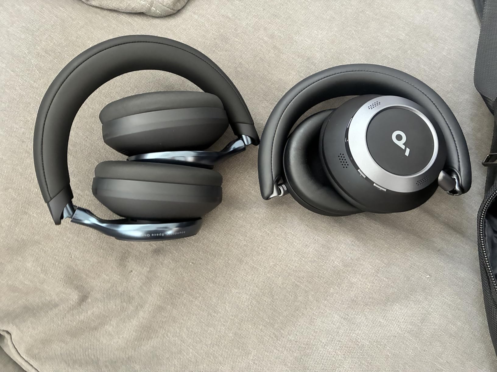 Soundcore by Anker, Space One, Active Noise Cancelling Headphones, 2X Stronger Voice Reduction, 40H ANC Playtime, LDAC Hi-Res Wireless Audio, Comfortable Fit, Clear Calls, Bluetooth 5.3 (Abyss Black) customer photo 1