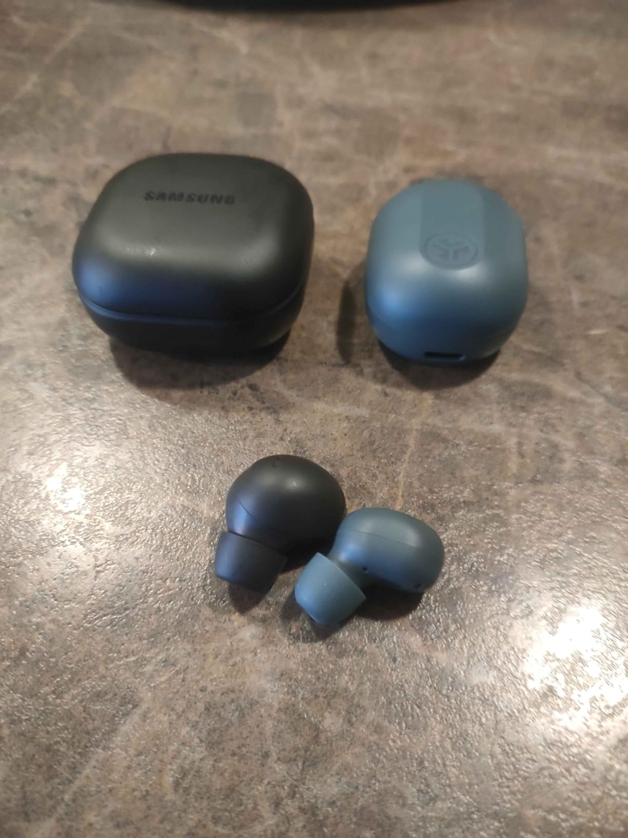 JLab JBuds Mini, True Wireless Earbuds, Bluetooth Multipoint, IP55 Sweat Resistant, Be Aware Audio, Sage customer photo 1