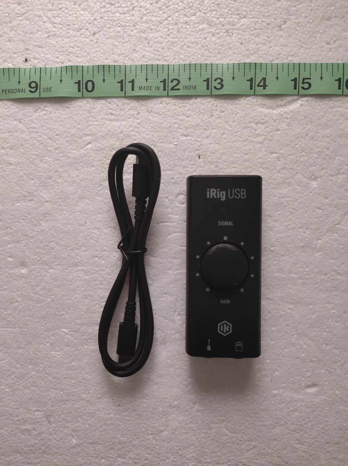 IK Multimedia iRig USB Guitar Audio Interface - 24-bit 48 kHz Music Recording Studio Equipment customer photo 2