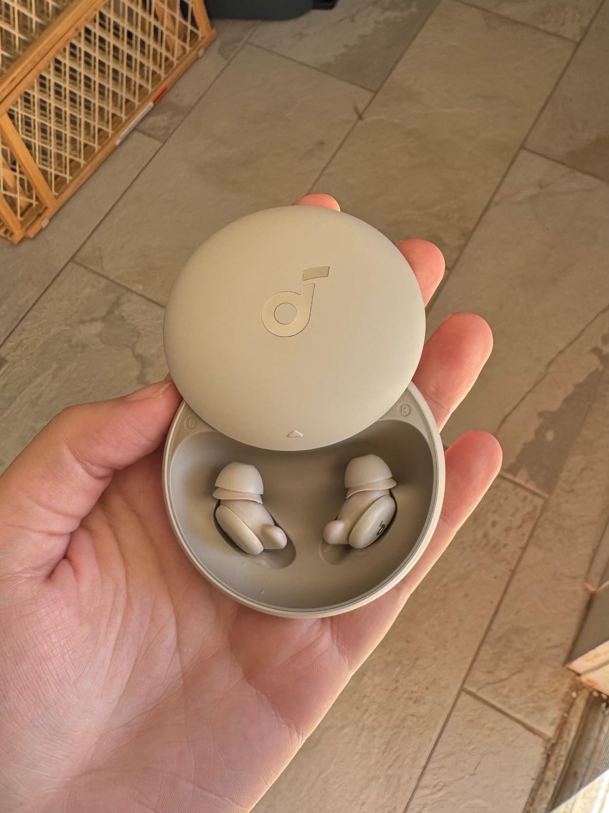 Soundcore Sleep Earbuds Set by Anker with Comfortable Ear Tips and Wings | 30 dB High-Frequency Noise Reduction, Side Sleeper Comfort, 80H Playtime, Stream Content via Bluetooth 5.3, Sleep Tracking customer photo 1