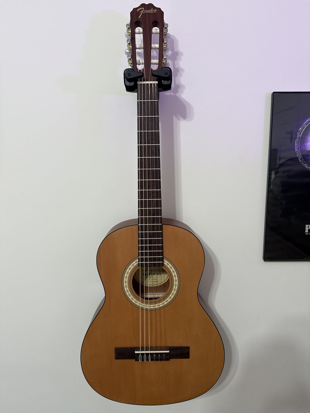Fender FA-25N 3/4 Size Nylon String Acoustic Guitar, Beginner Guitar, with 2-Year Warranty, Perfect Beginner Guitar for Kids that is Easy on Fingers, Includes 3 Months of Free Lessons, Natural customer photo 1