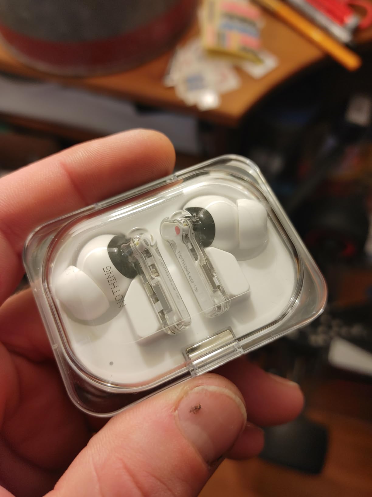 Nothing Ear (a) Wireless Earbuds, 45dB Hybrid Noise Cancelling Earbuds, Hi-Res Audio, Advanced Equaliser, Dual Connect, 6 Mics, 42.5H Playtime Ear Buds Wireless Bluetooth, White customer photo 1