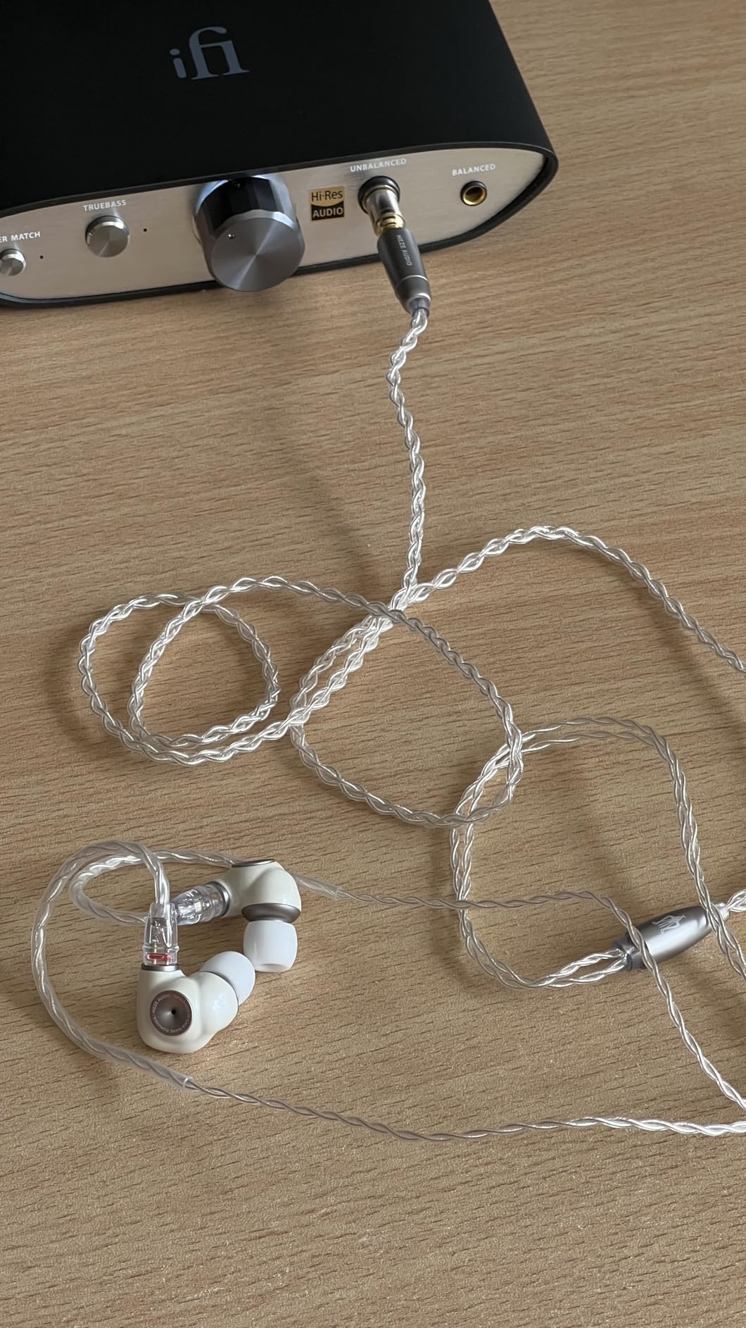 MEZE AUDIO ALBA Wired Earbuds in-Ear Monitor Headphones for Audiophiles with USB-C Adapter customer photo 2
