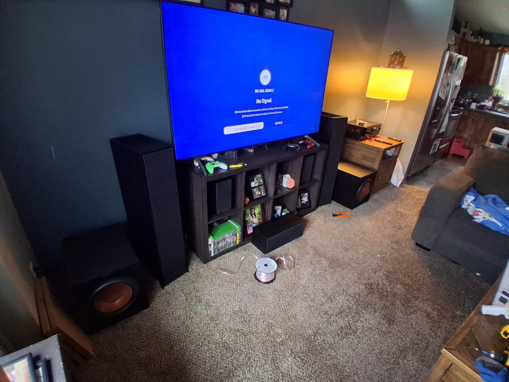 Klipsch Reference 5.2 Home Theater System with Onkyo TX-NR7100 customer photo 1
