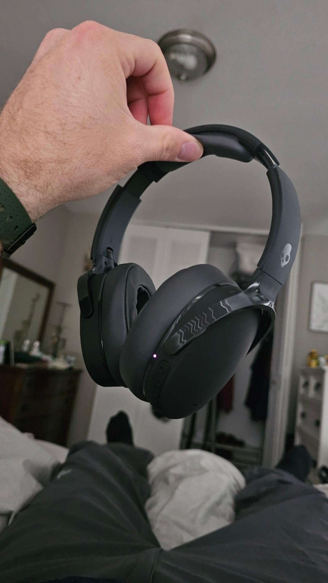 Hesh ANC Wireless Over-Ear Bluetooth Headphones - Preppy Sage | Active Noise Canceling, 22 Hrs Battery, Foldable Lightweight Design, Microphone iPhone Android customer photo 1