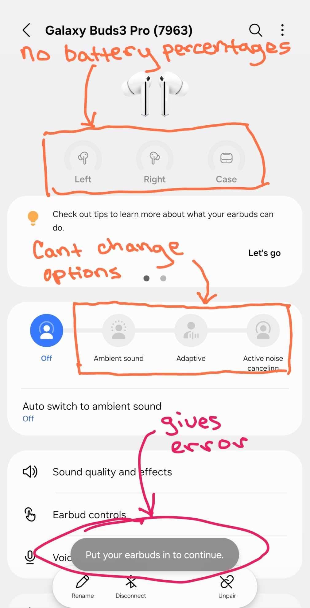 Samsung Galaxy Buds3 Pro (2024, ANC) Water Resistant, AI Real-Time Language Interpreter, True Wireless Bluetooth 5.4 Earbuds, Hi-Fi, Noise Cancelling, Touch Control customer photo 2
