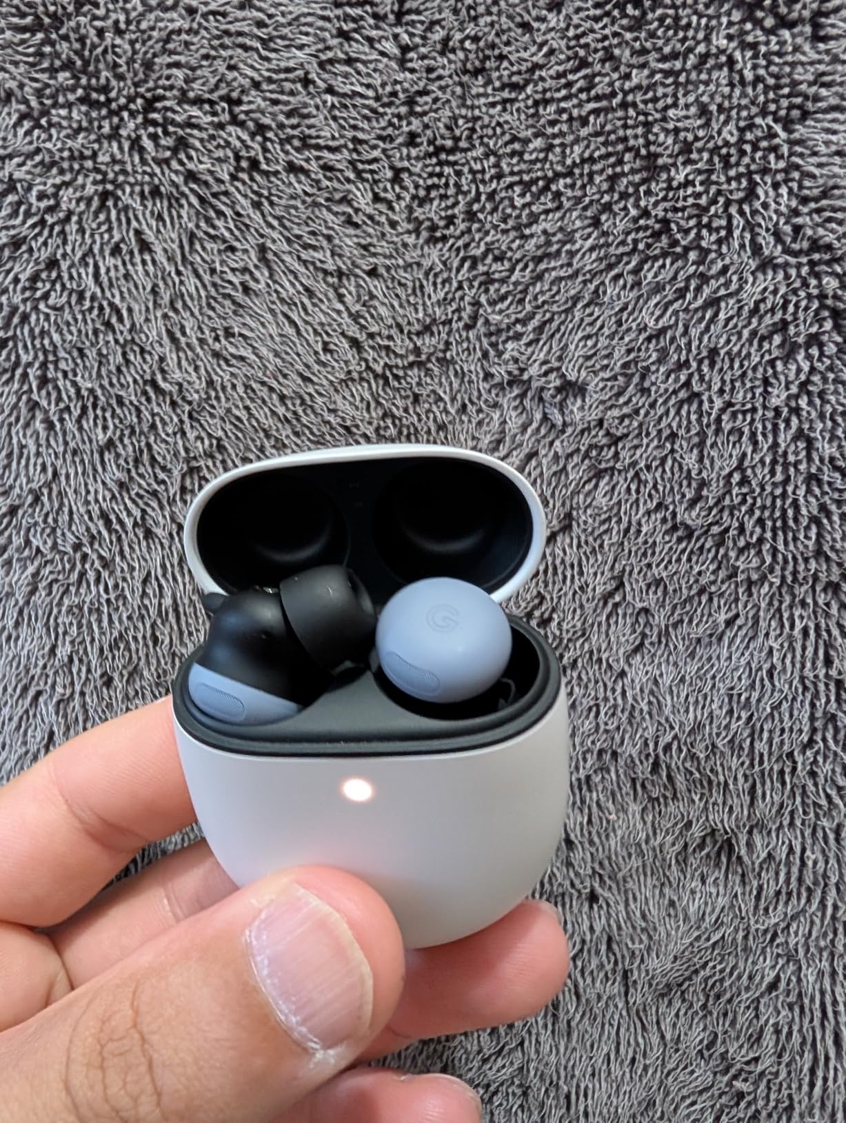 Google Pixel Buds Pro 2 - Wireless Bluetooth Earbuds - Hazel | Pro-level Active Noise Cancellation, help from Gemini, twist-to-adjust fit, 30-hour battery, Adaptive Audio customer photo 1