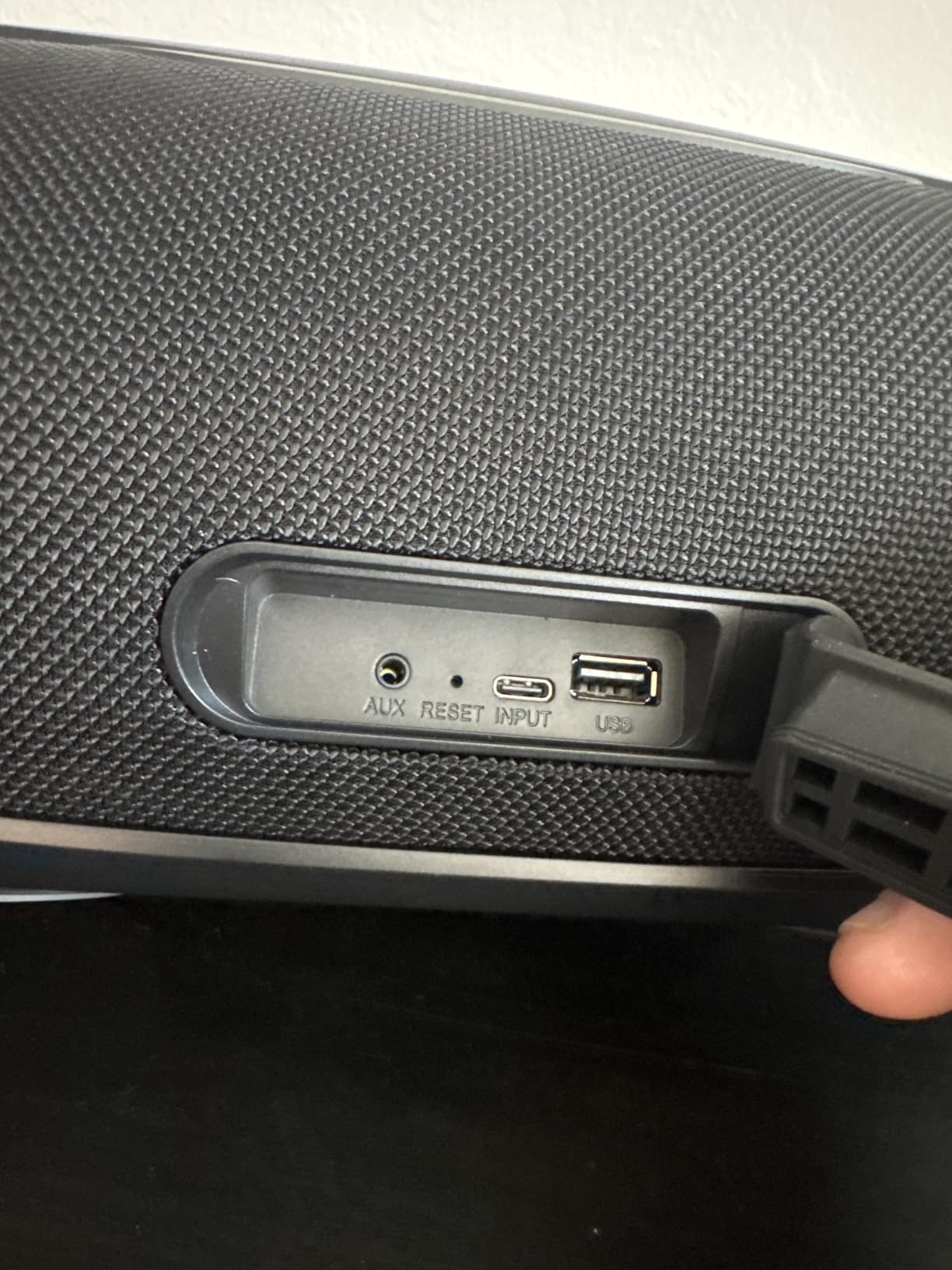 JVC Portable Wireless Bluetooth Speaker - 120W with Dual Woofer Deep Bass, RGB Lighting, Indoor/Outdoor Boombox, Bluetooth 5.3, IPX6 Water Resistant, USB-C, 11-Hr Playtime, 2 Sound Modes - SP-PA15BT customer photo 2