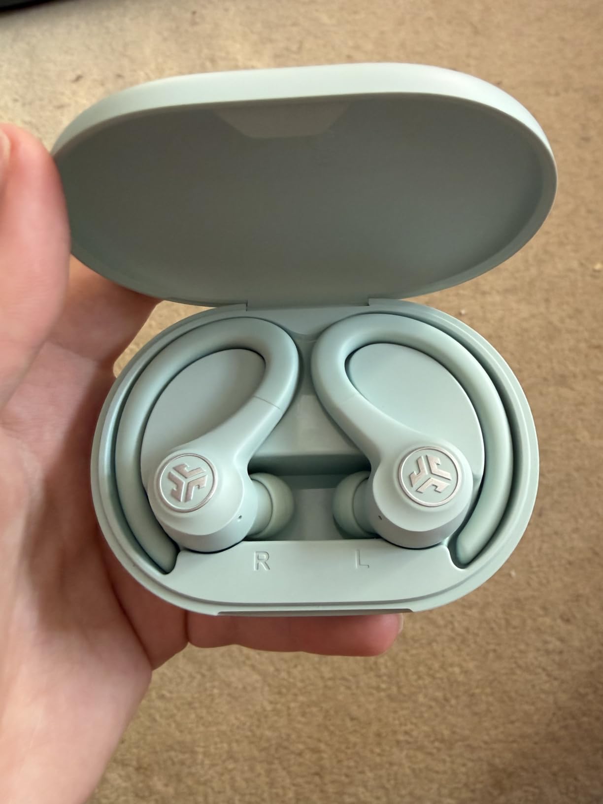 JLab Go Sport+ True Wireless Workout Earbuds, Bluetooth Sport Earbuds, Clear Calling customer photo 2