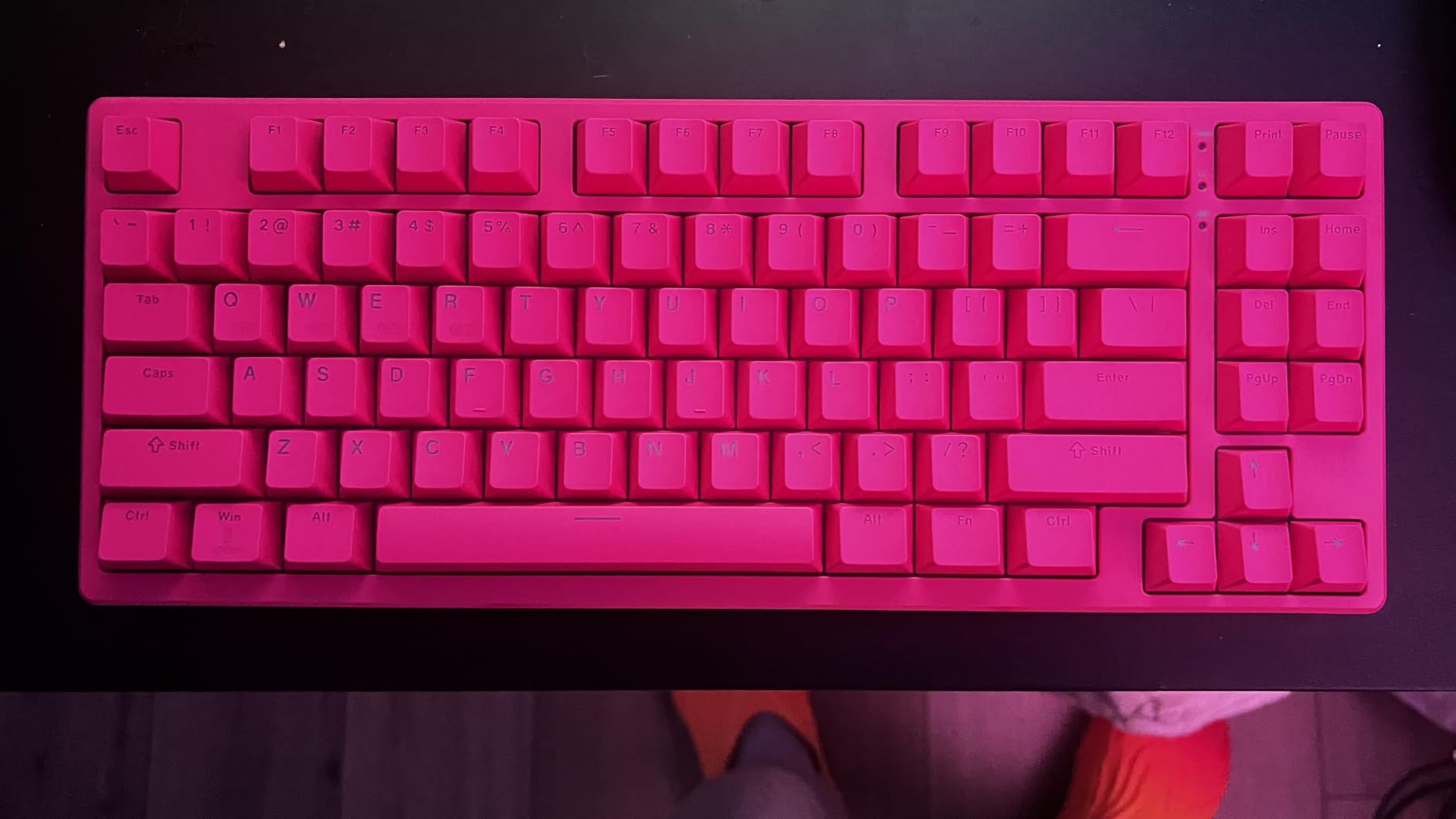 Kisnt KN85 Wireless Mechanical Keyboard, 75% Layout, Bluetooth/2.4GHz/USB-C, RGB Backlit, Hot-Swappable customer photo 2