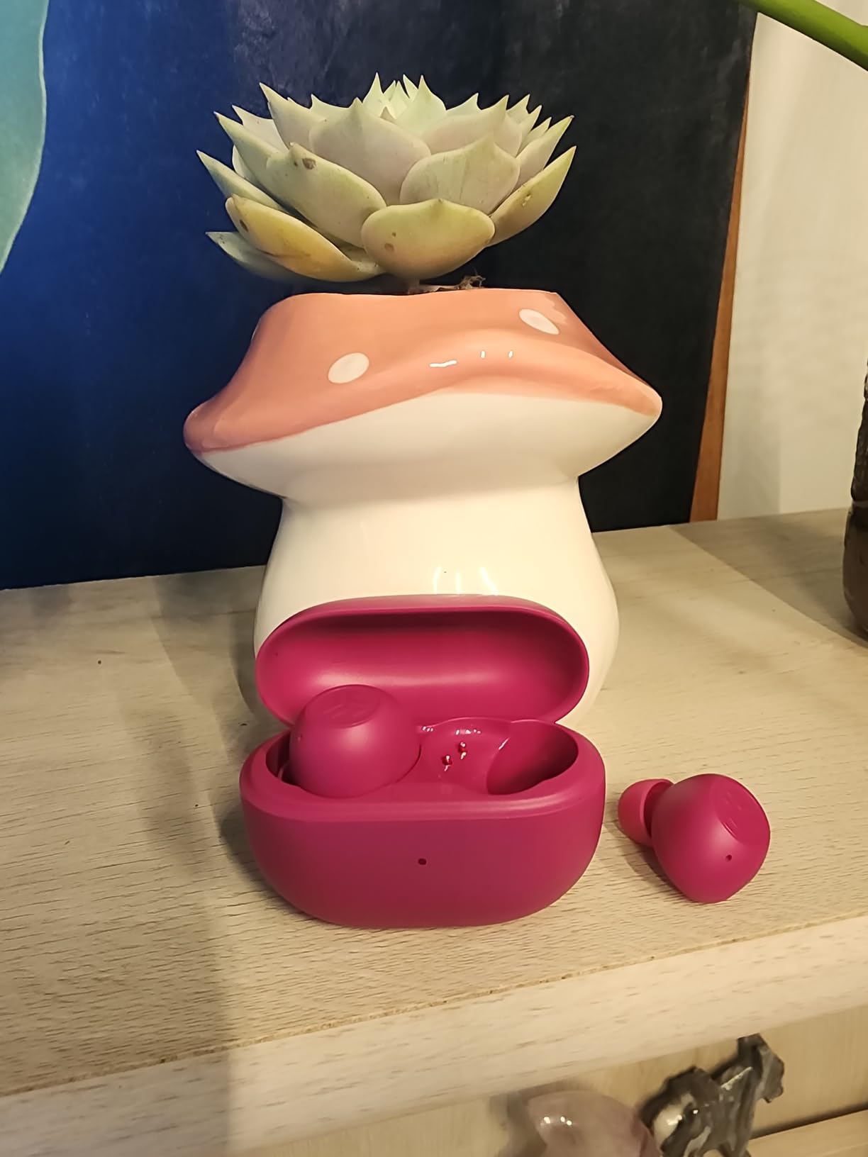 JLab Go Pop ANC, True Wireless Earbuds, Active Noise Cancelling, Bluetooth Earbuds with Charging Case, Teal customer photo 1