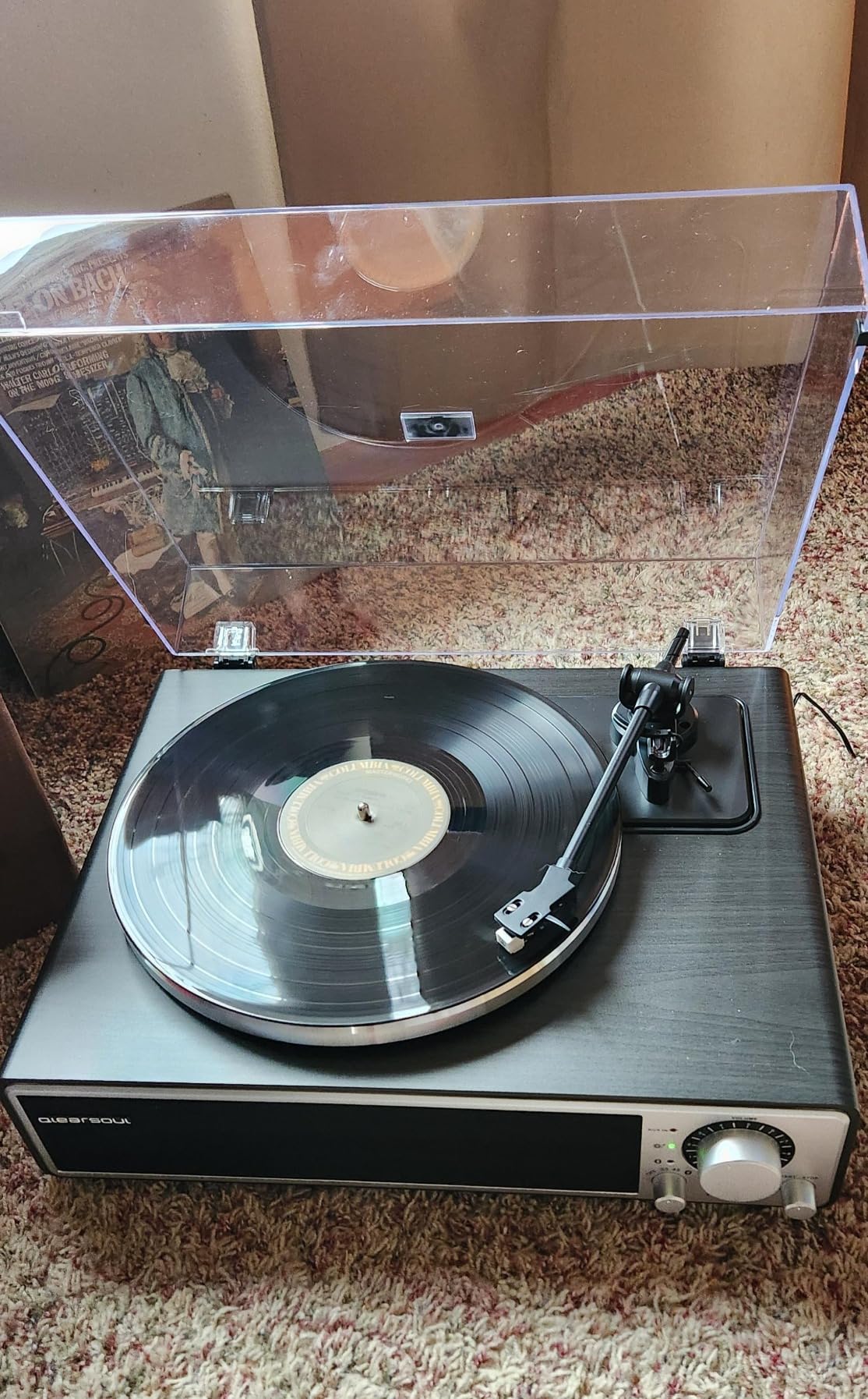 ONE-Q All-in-one Vinyl Record Player with Bluetooth 5.4 customer photo 1