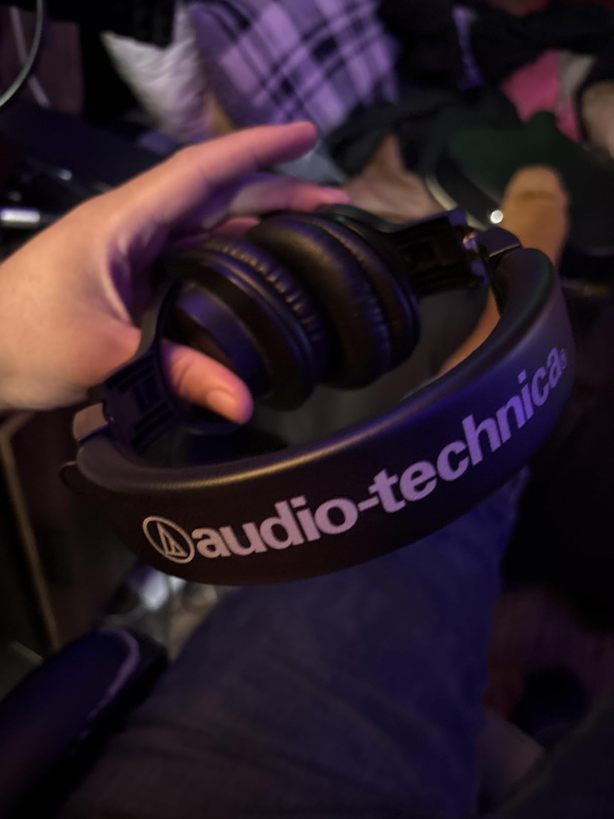 Audio-Technica ATH-M20x Professional Studio Monitor Headphones, White customer photo 1