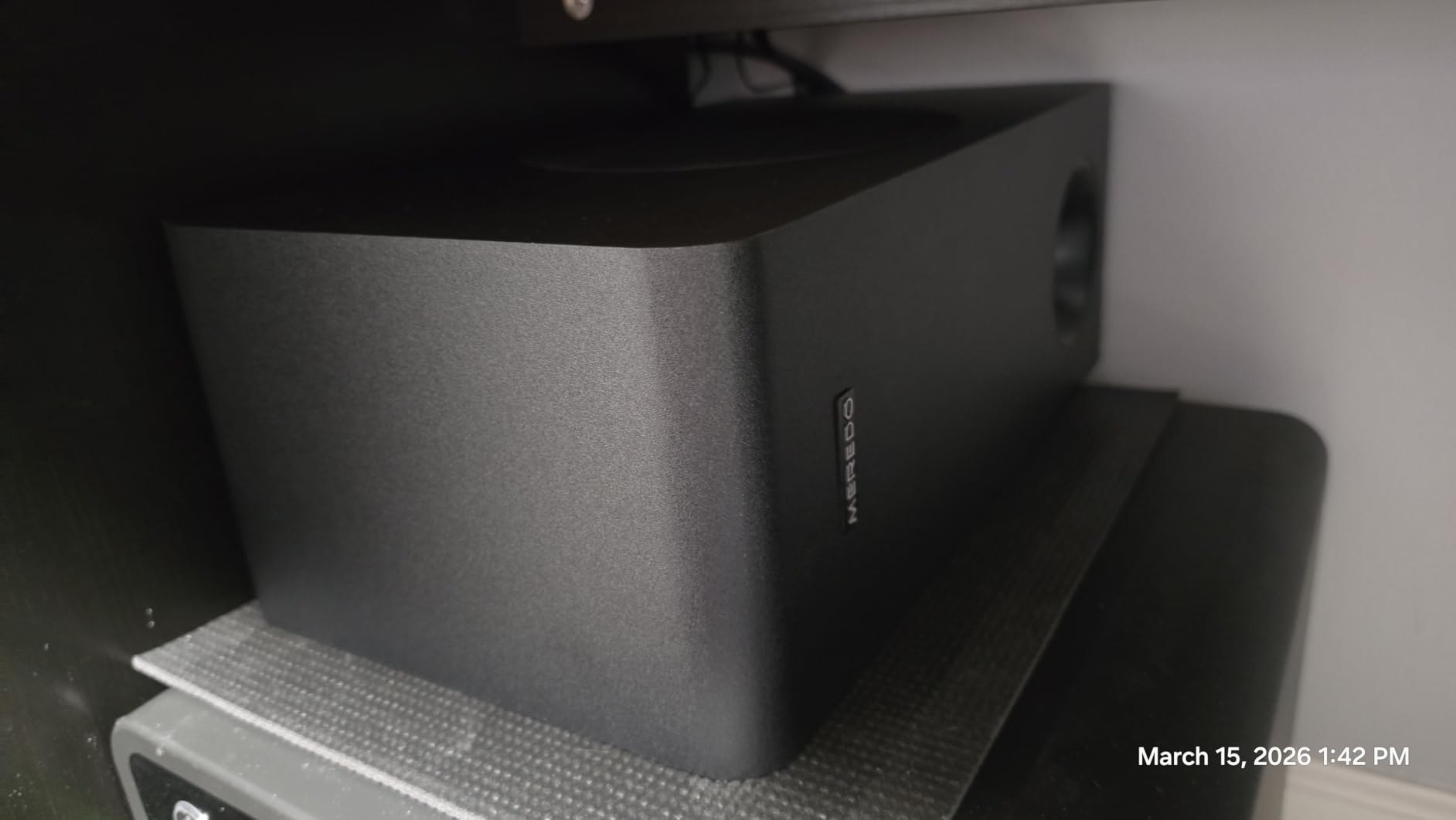 MEREDO Desktop PC Soundbar with Subwoofer: 15.9